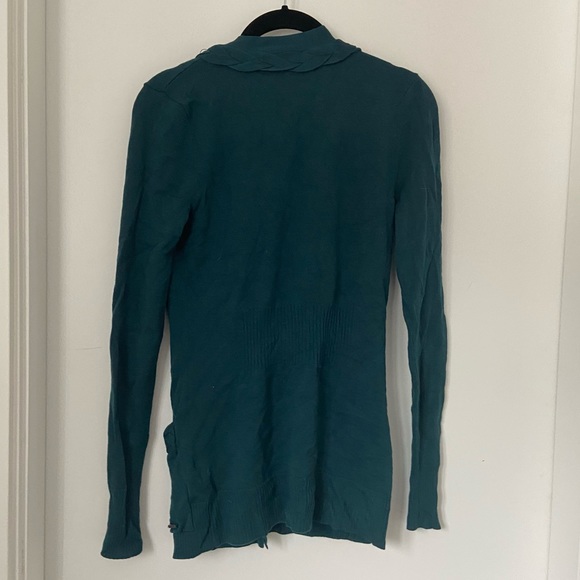 Left on Houston Braid Detail Wool Cardigan Small - Picture 2 of 4